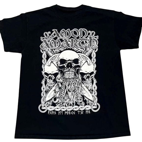 Gildan Other - Amon Amarth Bearded Skull Viking Metal Shirt